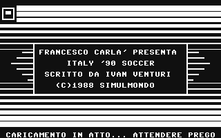 Italy '90 Soccer - Nuova Versione