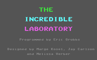 The Incredible Laboratory