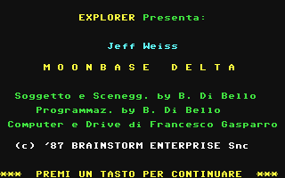 Jeff Weiss - Moonbase Delta