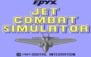 Jet Combat Simulator (Disk Version)