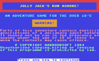 Jolly Jack's Run Ashore!