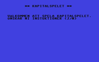 Kapitalspelet (1986)