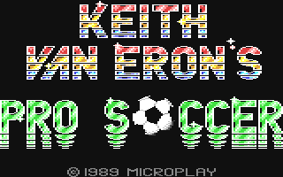 Keith Van Eron's Pro Soccer