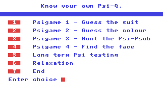 Known Your Own Psi-Q