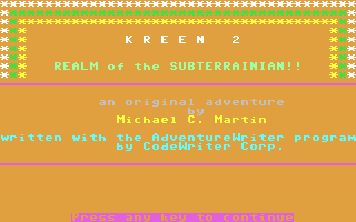 Kreen II - Realm of the Subterrainian
