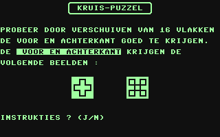 Kruis-Puzzel