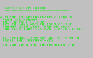 Landing Simulator