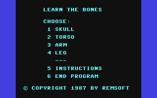 Learn the Bones