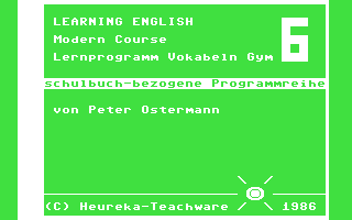 Learning English - Modern Course VI