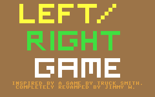 Left Right Game