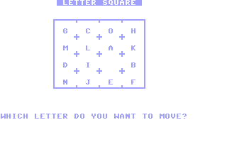 Letter Square