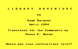 Library Adventure