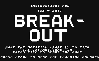 The Last Breakout