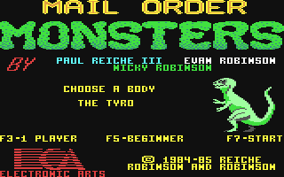 Mail Order Monsters