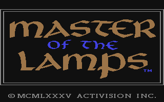 Master of the Lamps (Tape version)