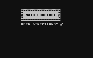 Math Shootout