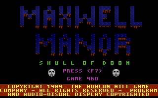 Maxwell Manor - Skull of Doom