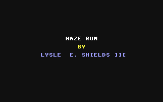 Maze Run v1