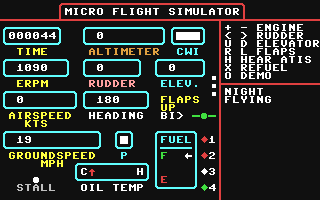 Micro Flight Simulator