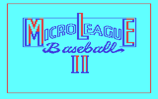 Microleague Baseball II
