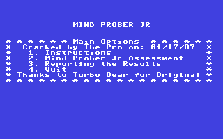 Mind Prober Jr