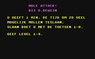 Mole Attack v1