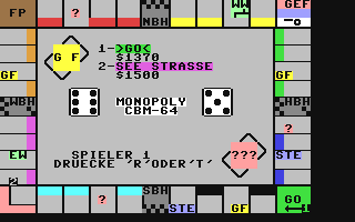 Monopoly CBM-64
