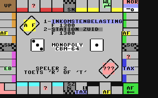 Monopoly CBM-64 (Dutch)