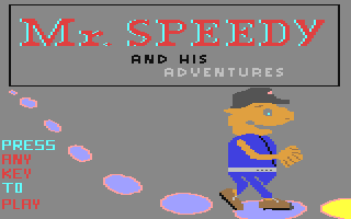 Mr Speedy and his Adventures