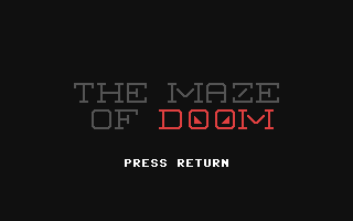 The Maze of Doom