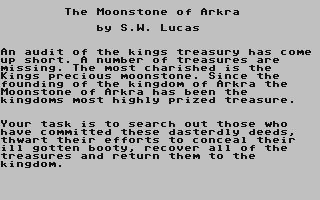 The Moonstone of Arkra