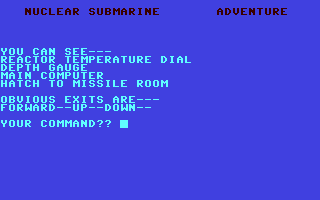 Nuclear Submarine Adventure
