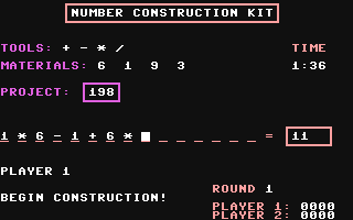 Number Construction Set