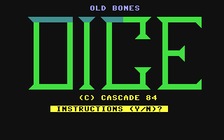 Old Bones Dice