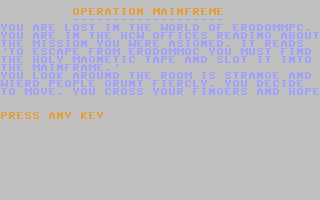 Operation Mainframe