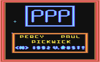 PPP - Percy Paul Pickwick
