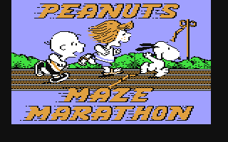 Peanuts Maze Marathon