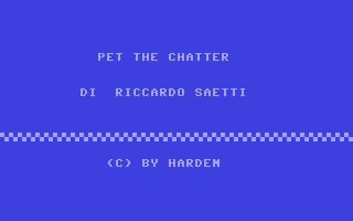 Pet the Chatter
