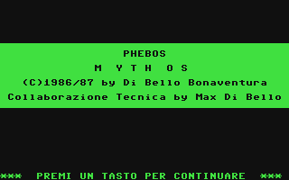 Phebos - Mythos