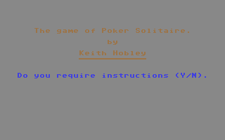 Poker Solitaire v2