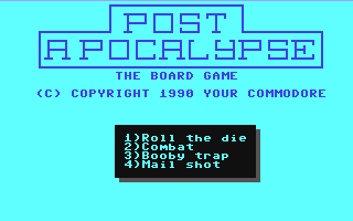 Post Apocalypse - The Board Game