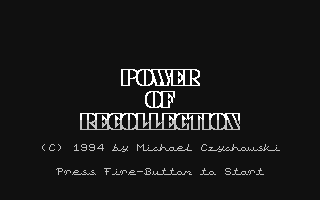 Power of Recollection