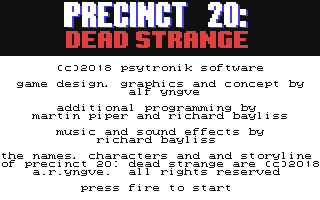 Precinct0 - Dead Strange