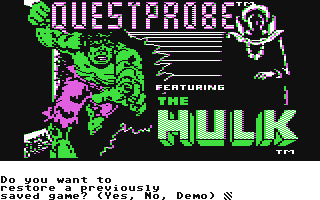 Questprobe - The Incredible Hulk (Disk Version)