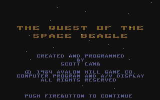 The Quest of the Space Beagle