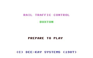 Rail Traffic Control - Buxton