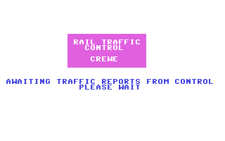 Rail Traffic Control - Crewe