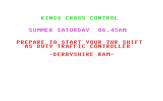 Rail Traffic Control - Kings Cross