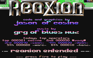 Reaxion Extended
