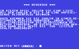 Reverser (German)